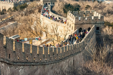 【専用車】【英語ガイド】
八達嶺(ハッタツレイ)万里の長城ツアー　～乗り継ぎにおすすめ♪～