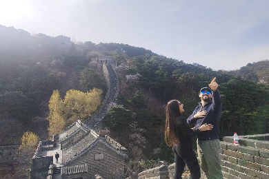 【専用車＆英語ガイド】
紫禁城（シキン）と万里の長城（慕田峪）
～乗り継ぎ時間で世界遺産と癒し体験～