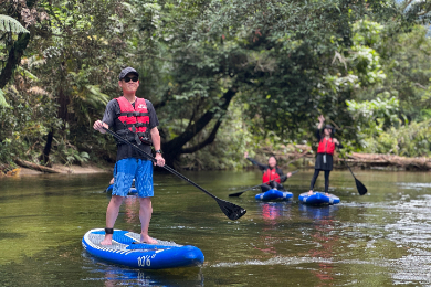 【半日】【日本語ガイド】世界遺産の熱帯雨林でサップ
～ウールヌーラン国立公園にて～