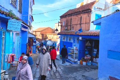 ＜フェズ発＞【プライベート】
シェフシャウエン4時間～日帰りツアー～