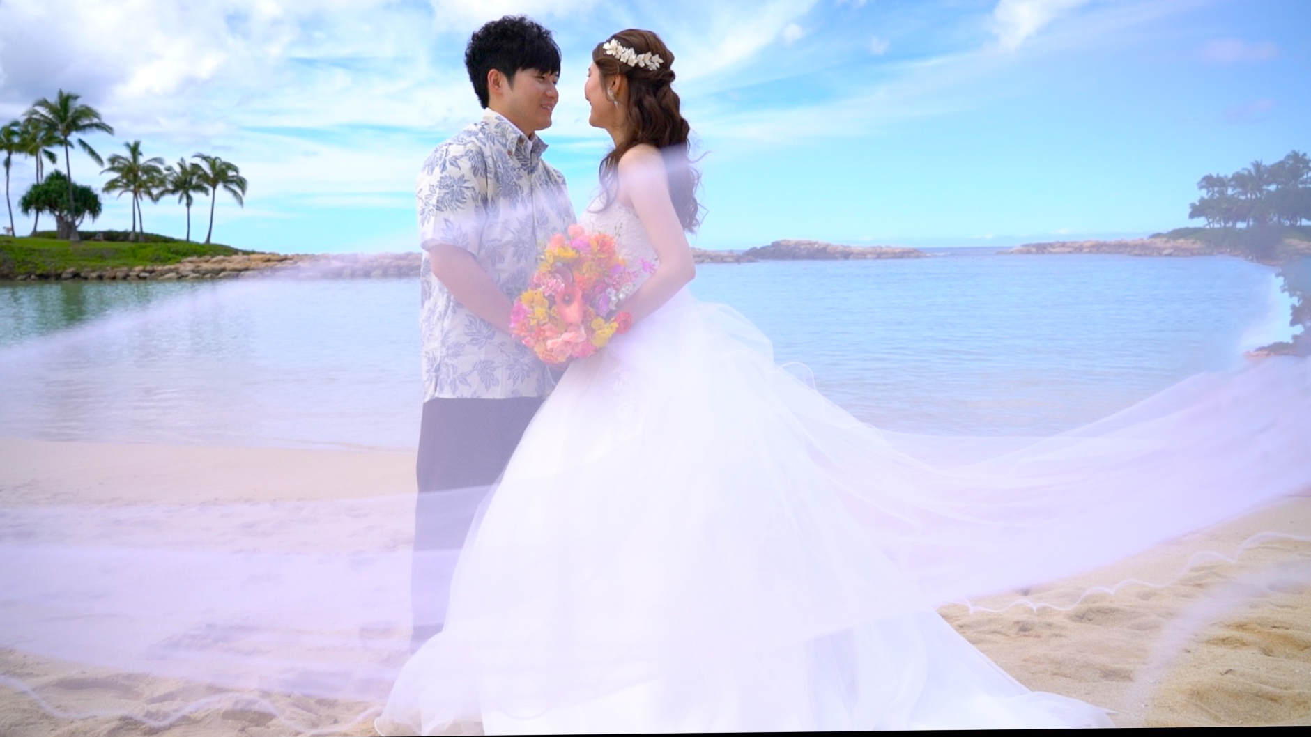 【お手軽　プロカメラマン撮影】<br>
ウェディング・ファミリーフォト<br>
IN　ワイキキ
