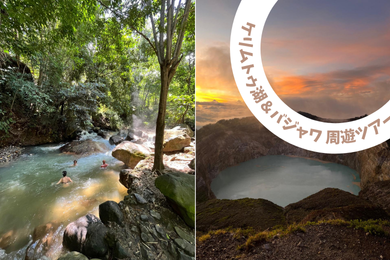 【日本語ガイド】【2泊3日】フローレス島の絶景と文化体験 ケリムトゥ湖＆バジャワ周遊ツアー 