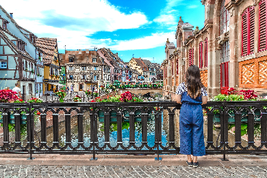 【パリ発】アルザスの小さなかわいい村巡り日帰りツアー〈アルザスを専用車で巡るツアー〉